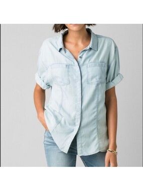 Prana Women’s Denim Button-Up Shirt